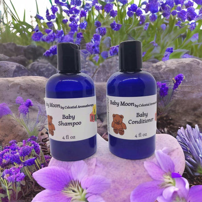 Baby Moon Lavender and Chamomile Vegan Shampoo and Conditioner