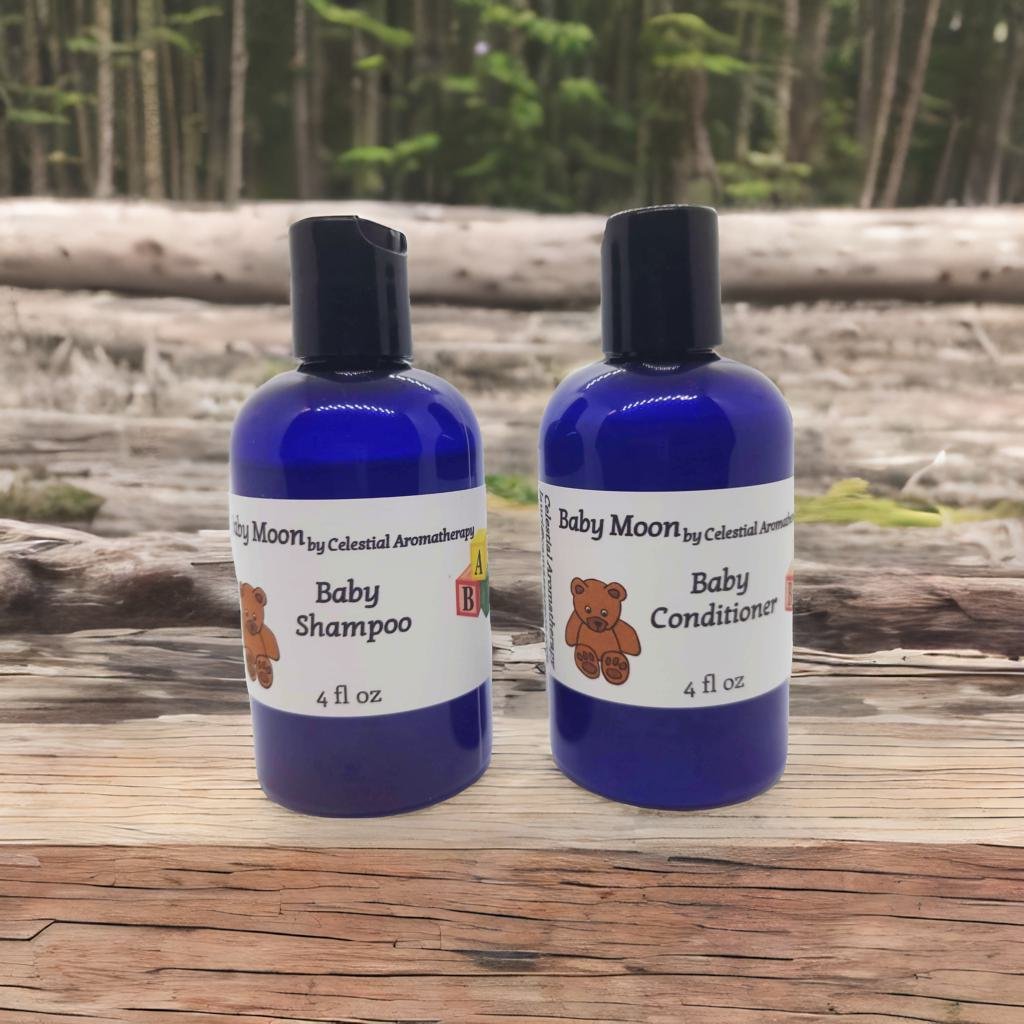Baby Moon Lavender and Chamomile Vegan Shampoo and Conditioner