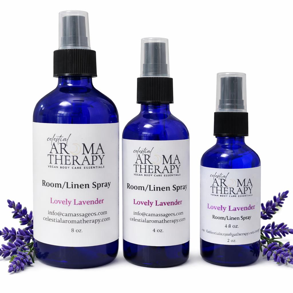 Vegan Room & Linen Spray – Fabric, Pillow & Car Freshener