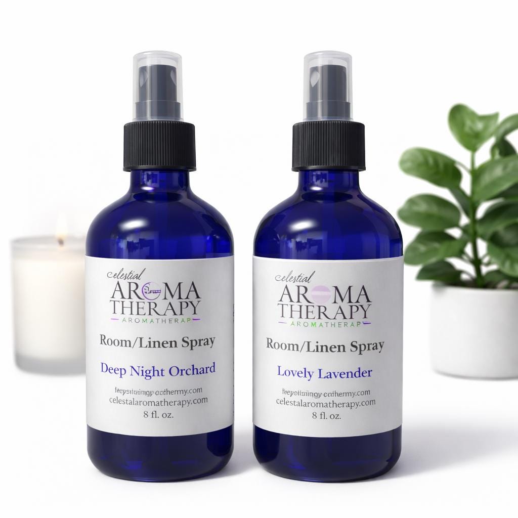 Vegan Room & Linen Spray – Fabric, Pillow & Car Freshener