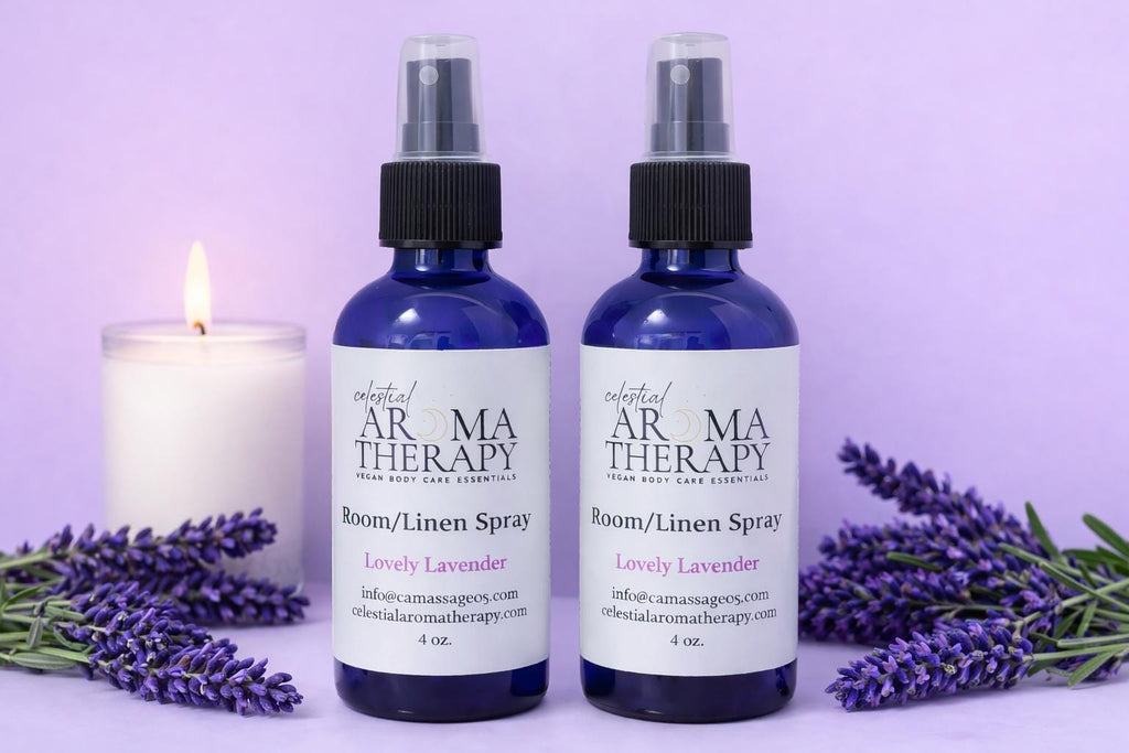 Vegan Room & Linen Spray – Fabric, Pillow & Car Freshener