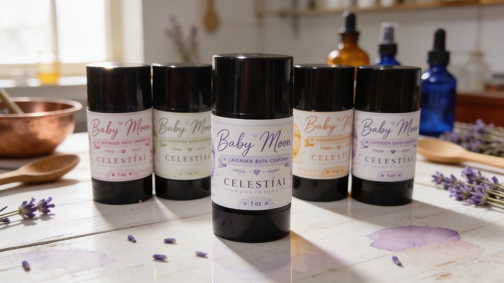 Baby Moon Lavender Bath Crayons