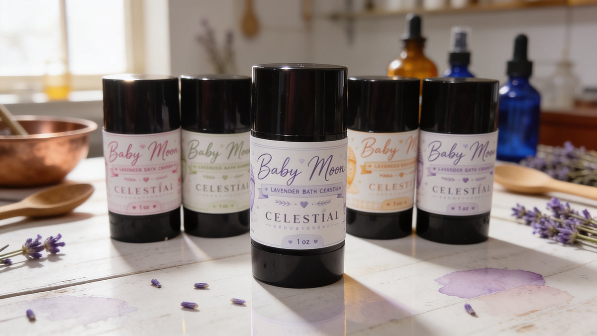 Baby Moon Lavender Bath Crayons