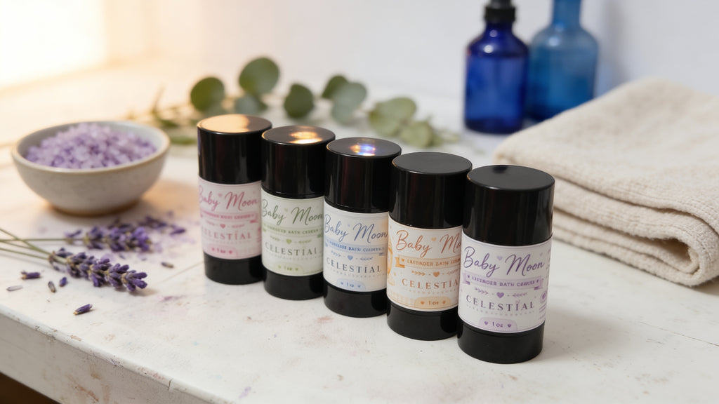 Baby Moon Lavender Bath Crayons