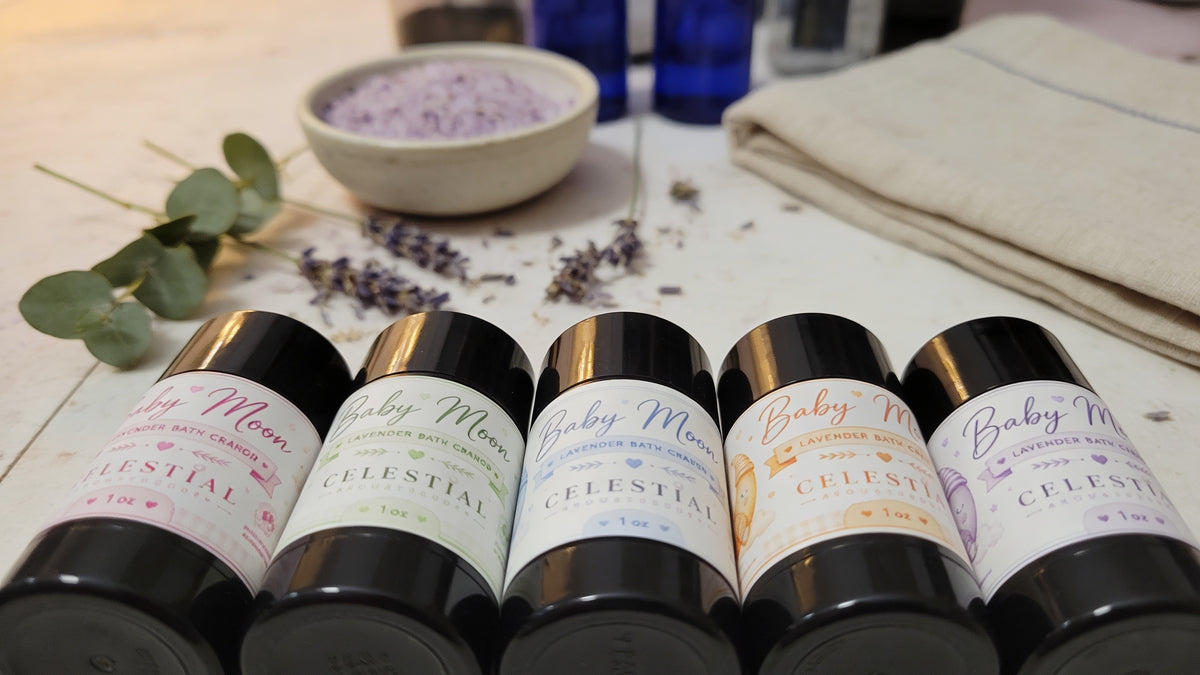 Baby Moon Lavender Bath Crayons
