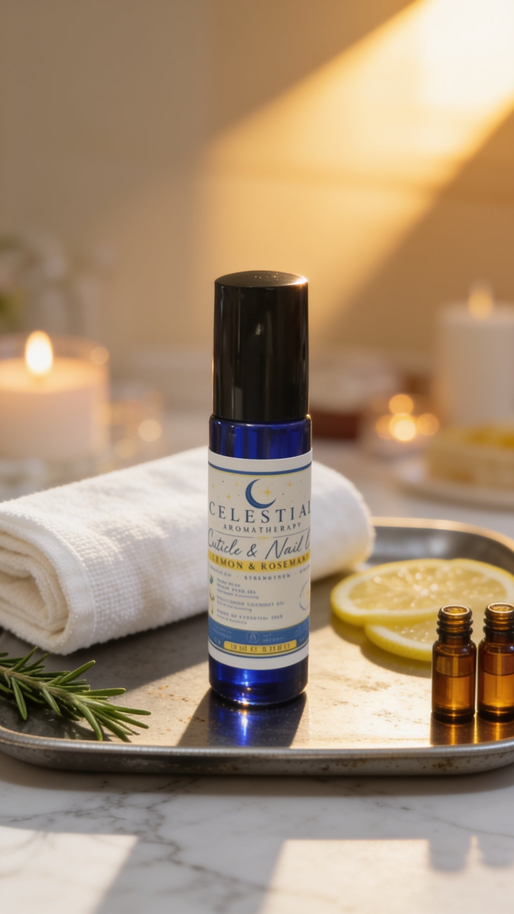 Lemon Rosemary Nail & Cuticle Oil