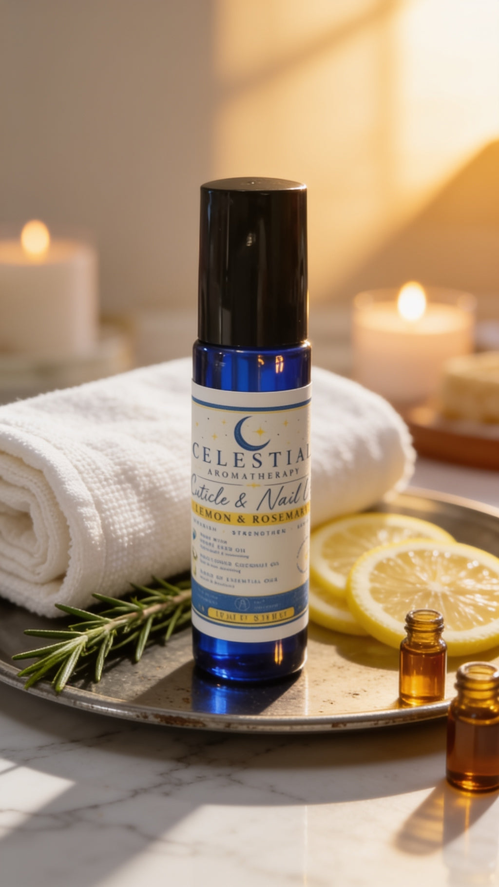 Lemon Rosemary Nail & Cuticle Oil