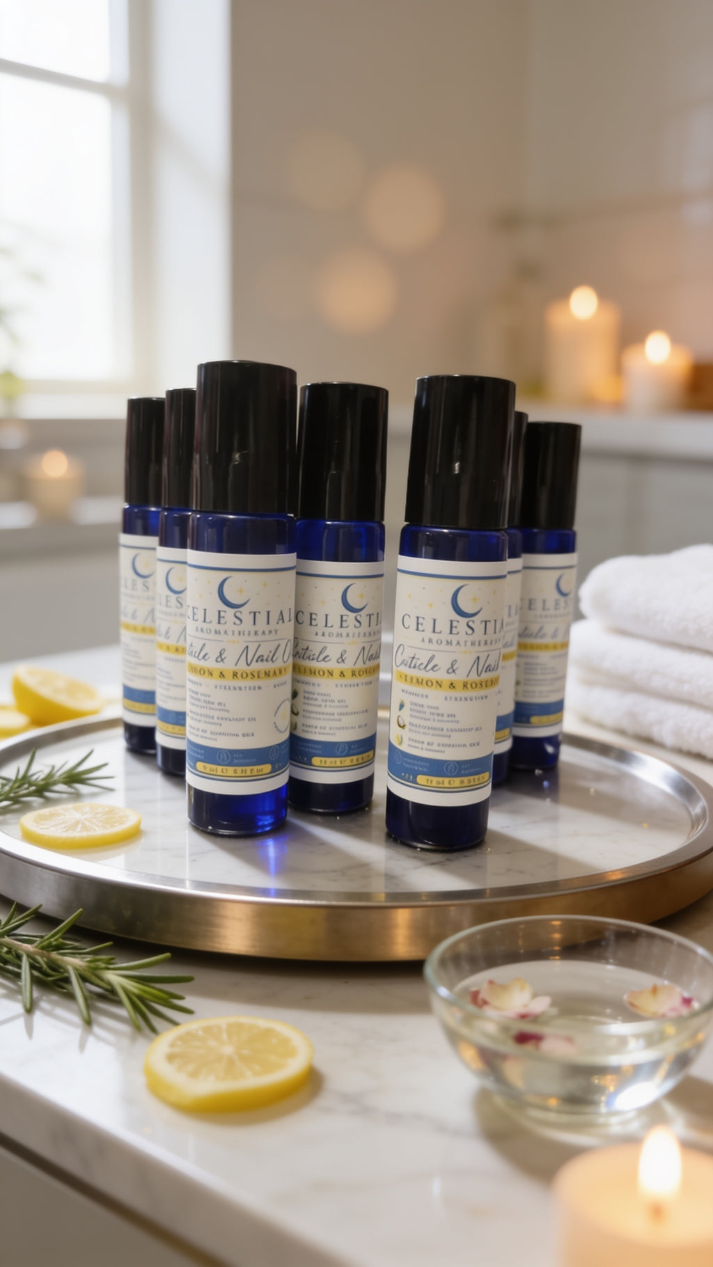 Lemon Rosemary Nail & Cuticle Oil