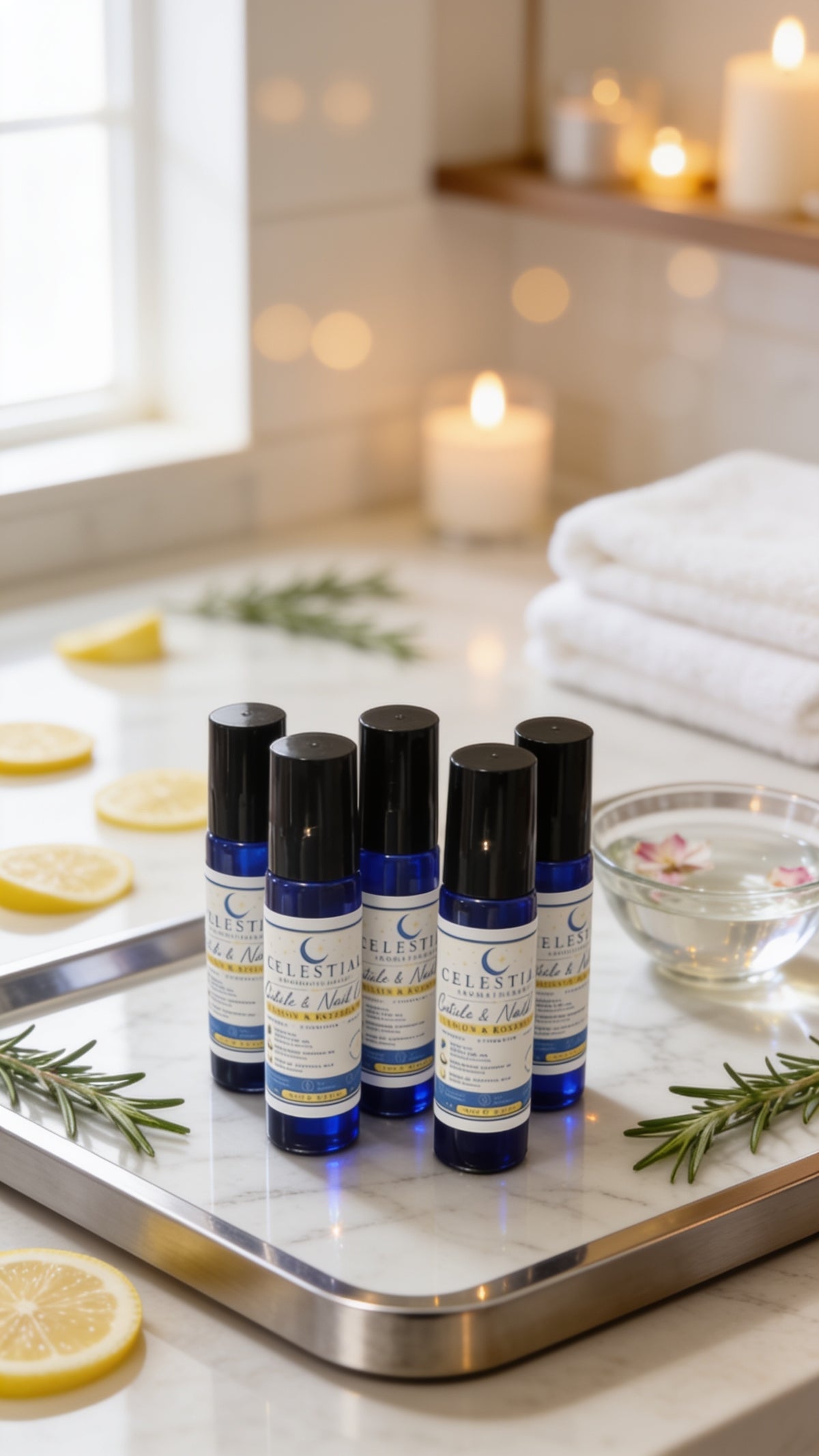 Lemon Rosemary Nail & Cuticle Oil